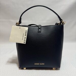 Anne Klein Black Shoulder Bag